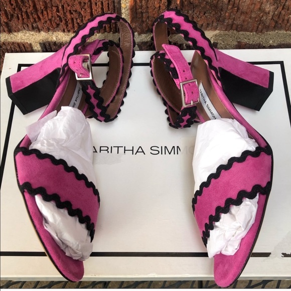 Brand New! Tabitha Simmons Suede Shoes Size 6.5 - Picture 2 of 8